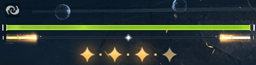 Ocean's Descent indicator active