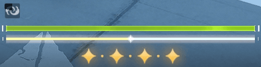 Ocean's Descent indicator at full